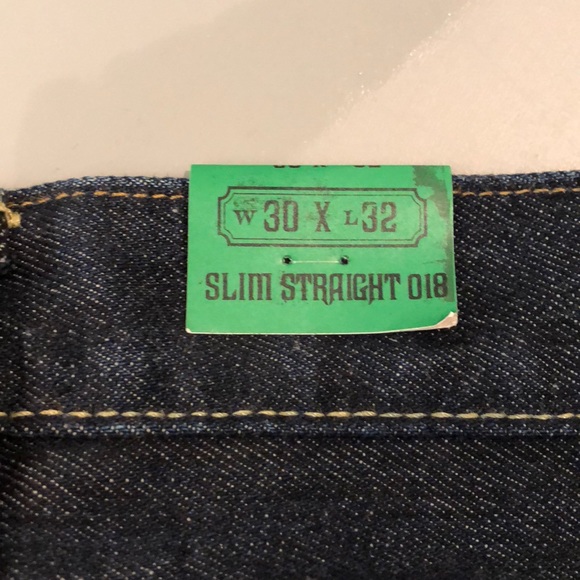 BRAND NEW!! Ralph Lauren slim straight jeans 30x32 - Picture 4 of 5